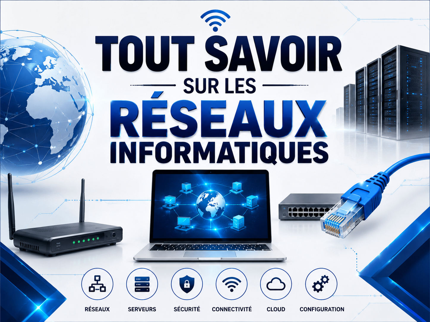 FORMATION COMPLÈTE : “TOUT SAVOIR SUR LES RÉSEAUX INFORMATIQUES”