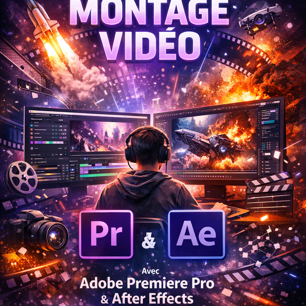 🎬 Formation complète en Montage Vidéo et Motion Design